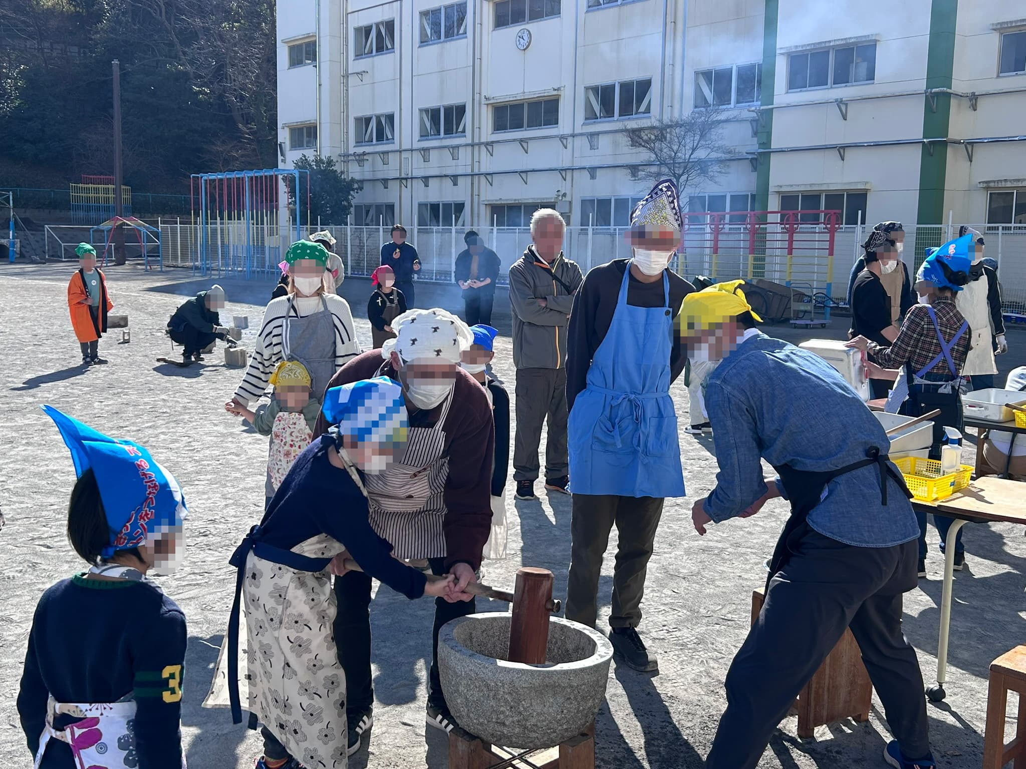 焼き芋イベントの様子